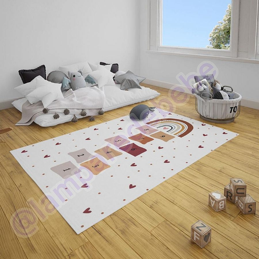 Bebek/Çocuk Odası Seksek Halı