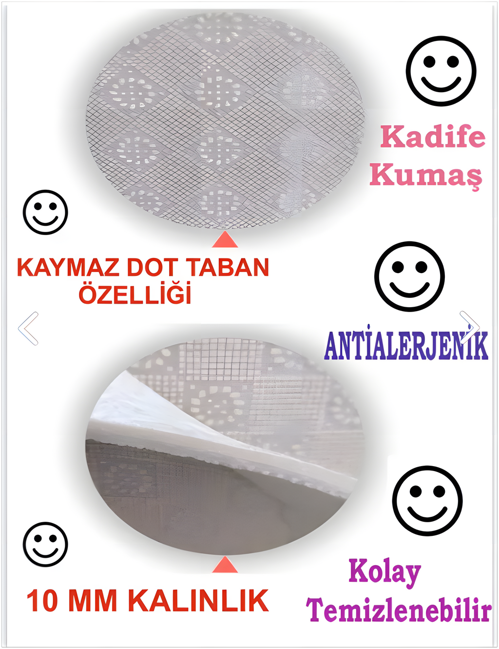 Beyaz Kuğulu Pembe Desenli Bebek-Çocuk halısı (HL26)