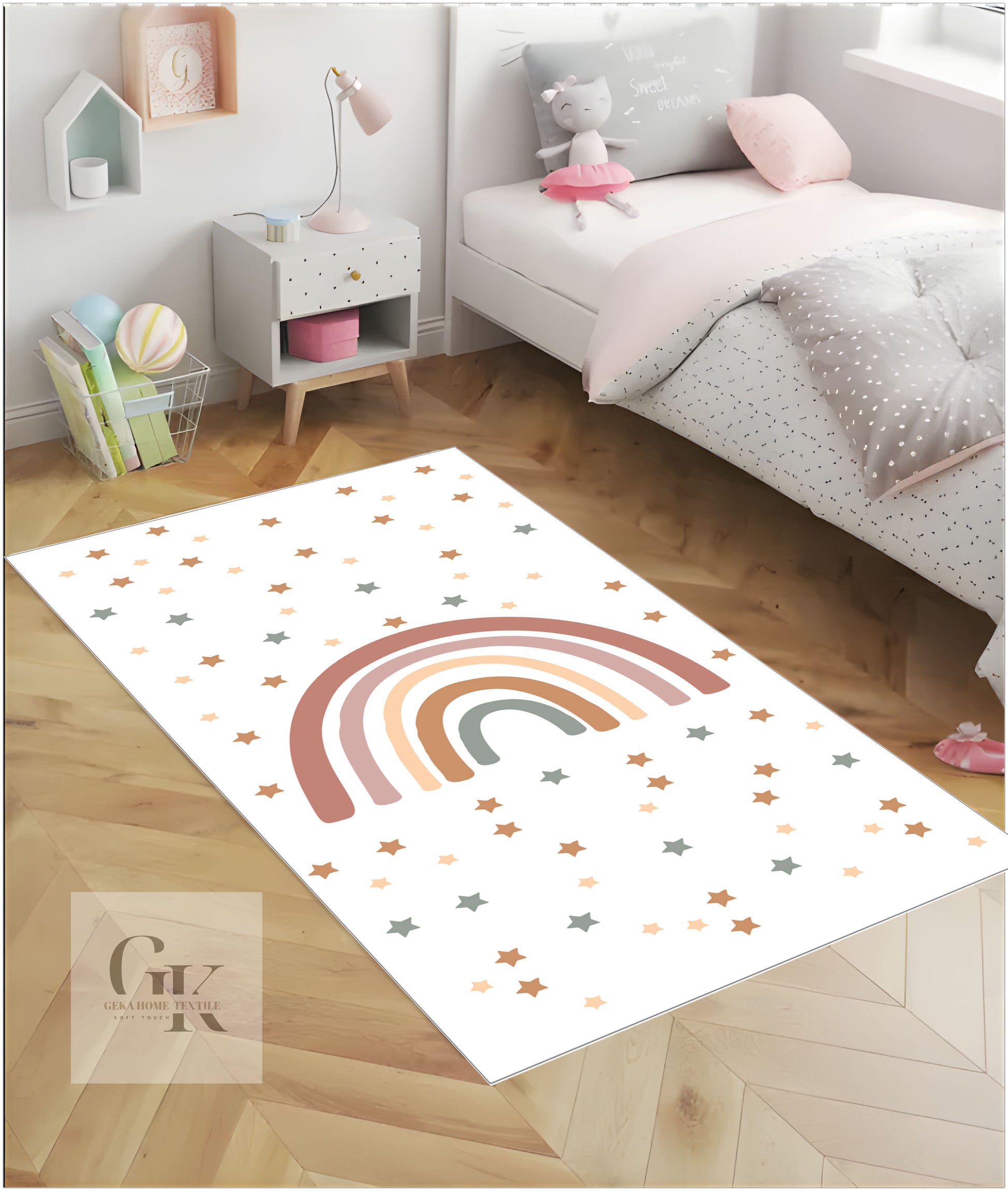 Gökkuşağı Pastel Model Halı (HL11)