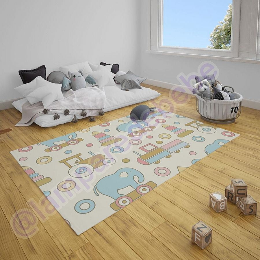 Oyuncak Figürlü Desen Halı (HL16)